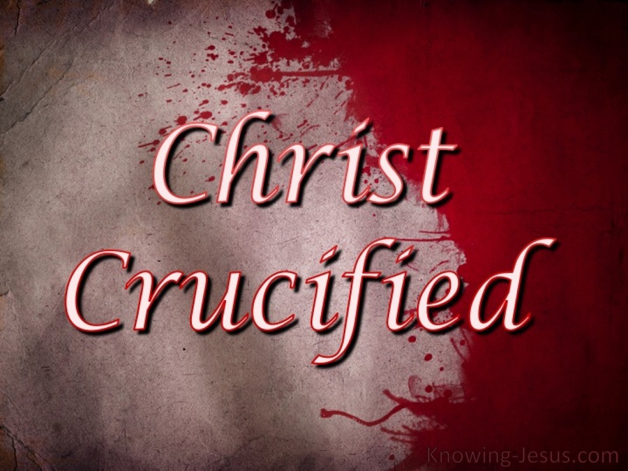 Christ Crucified (devotional)11-27 (red)